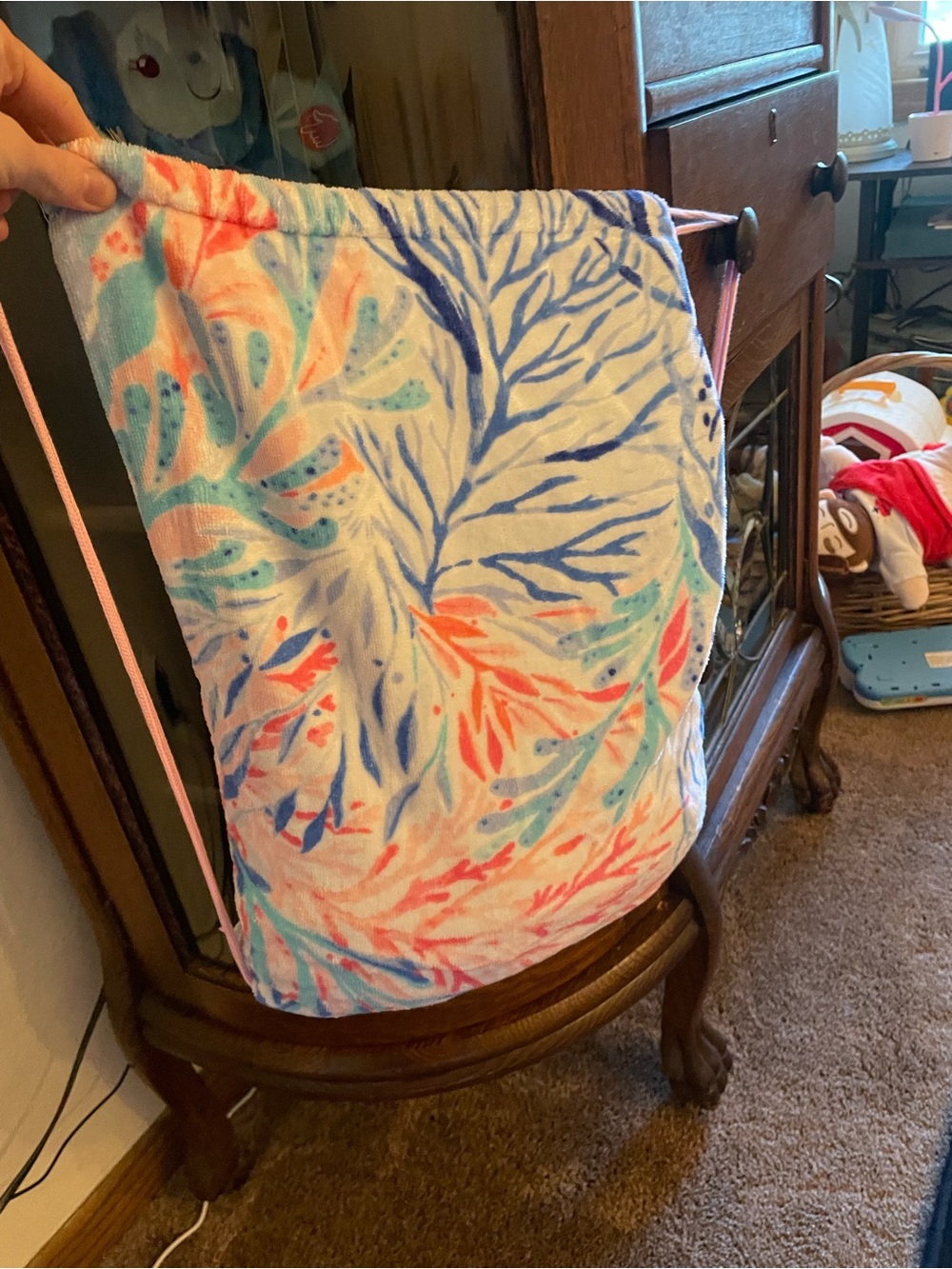 Lilly Pulitzer Convertible Beach Towel into Beach Bag NWOT